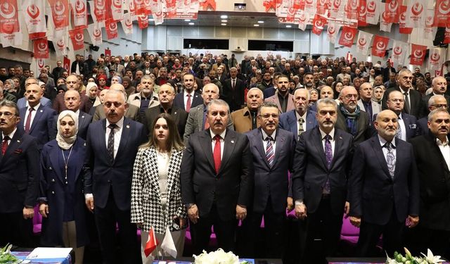BBP Genel Başkanı Destici, partisinin Trabzon İl Kongresi'nde konuştu: