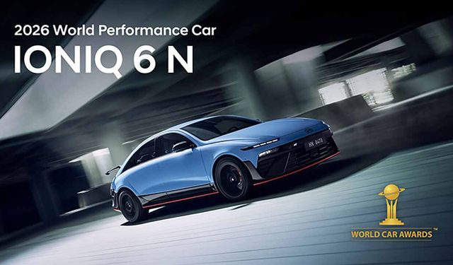Hyundai IONIQ 6 N ‘Dünyada Yılın Performans Otomobili Ödülü’ aldı