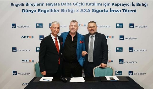 AXA Sigorta, sektörde kapsayıcılığı güçlendirecek yeni bir değerler ortaklığına imza attı
