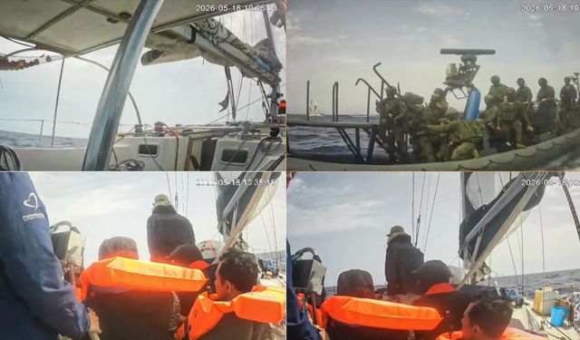 İsrail ordusu, uluslararası sulardaki Küresel Sumud Filosu'nu ele geçirmek için saldırı başlattı