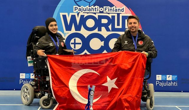 Para milli sporculardan Dünya Boccia Kupası'nda çiftlerde bronz madalya