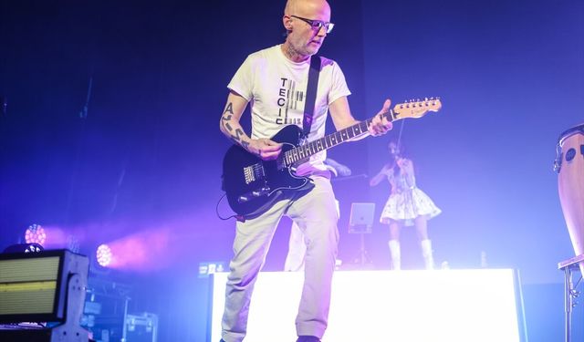Elektronik müziğin öne çıkan isimlerinden Moby, İstanbul'da konser verdi
