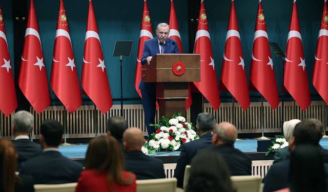 Cumhurbaşkanı Erdoğan, Kabine Toplantısı'nın ardından millete seslendi