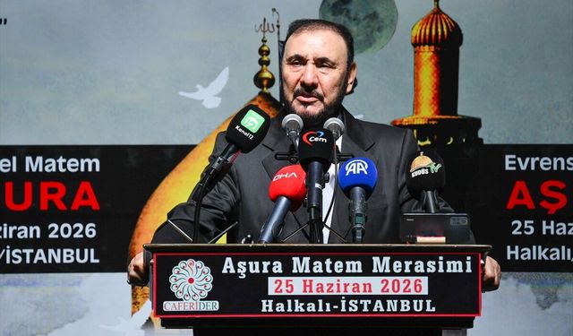 İstanbul'da Hazreti Hüseyin 'Evrensel Aşura Matem Merasimi' ile anıldı