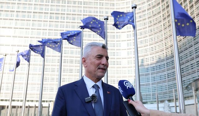 Bakan Bolat, Brüksel'de Türkiye-AB ticaretini korumaya yönelik yoğun diplomasi yürütüyor: