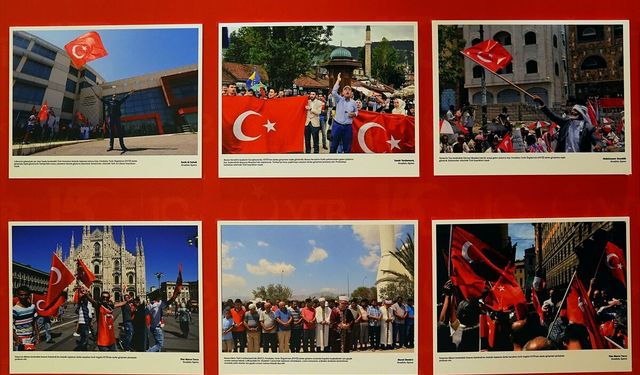 Farklı coğrafyalardan gençler, 15 Temmuz'un 10. yılında Demokrasi ve Özgürlükler Adası'nda buluştu
