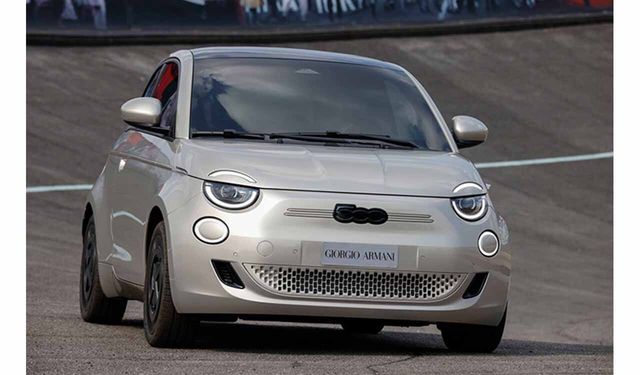 Armani imzalı Fiat 500e geldi