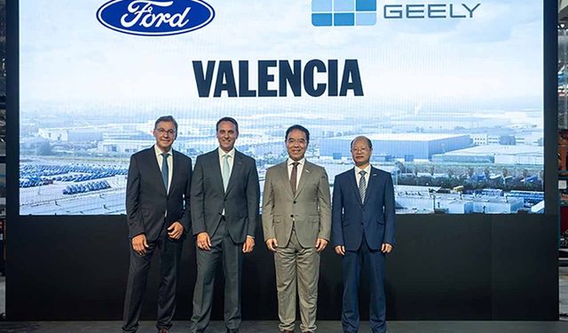 Ford ve Geely Auto, İspanya'da  ortak üretim için işbirliği yapacak