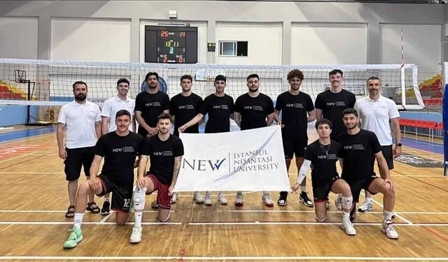 İstanbul Nişantaşı Üniversitesi sporcuları şampiyonlardan madalyalarla döndü
