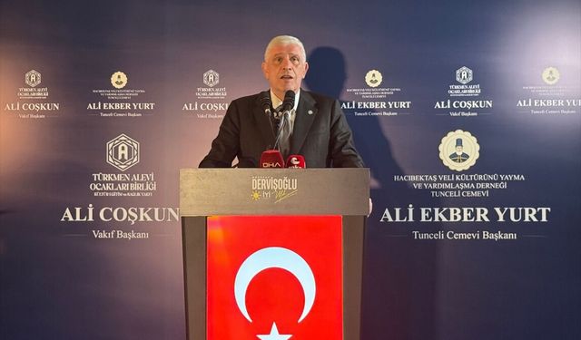 İYİ Parti Genel Başkanı Dervişoğlu, Tunceli'de konuştu: