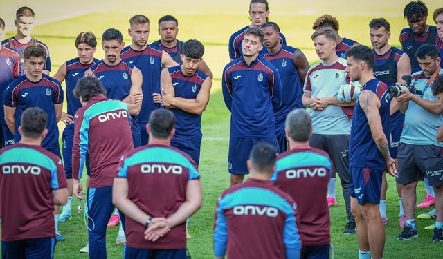Trabzonspor, Avusturya'da yeni sezon hazırlıklarını sürdürdü