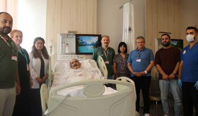 Bingöl'de kalbi duran hasta 1,5 saatlik müdahale sonrası hayata döndürüldü