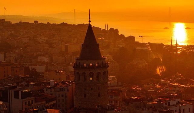 İstanbul'da gün doğumu