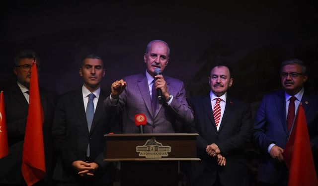 TBMM Başkanı Kurtulmuş, Büyük Zafer'in 104. yıl dönümünde Şuhut Atatürk Evi'ndeki programda konuştu: