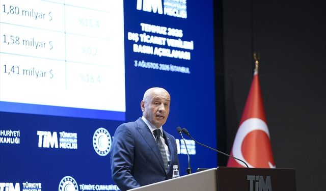 TİM Başkanı Gültepe temmuz ayı dış ticaret verilerinin açıklandığı toplantıda konuştu: