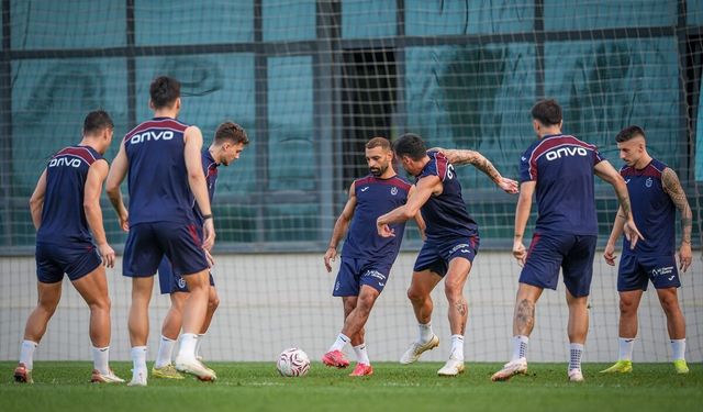 Trabzonspor'da Kasımpaşa maçı hazırlıkları başladı