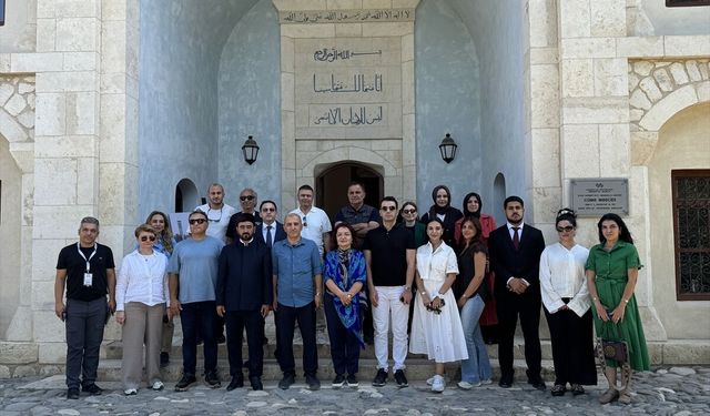 Türk basın mensupları, Karabağ'da mayın temizleme sahasını ve Ağdam'ı ziyaret etti