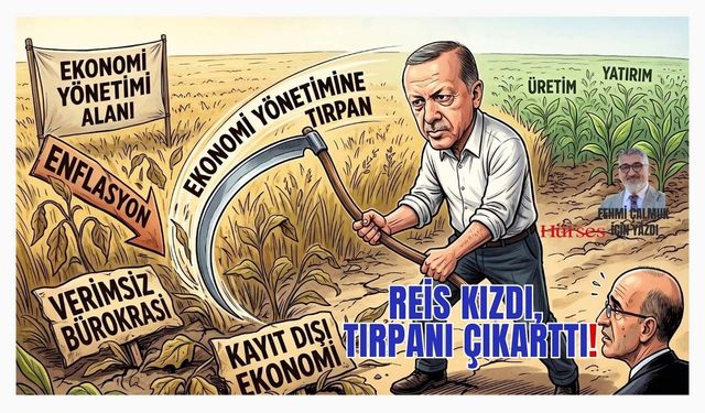 Erdoğan Tırpanı Çıkardı, Kurtuluş Yok !