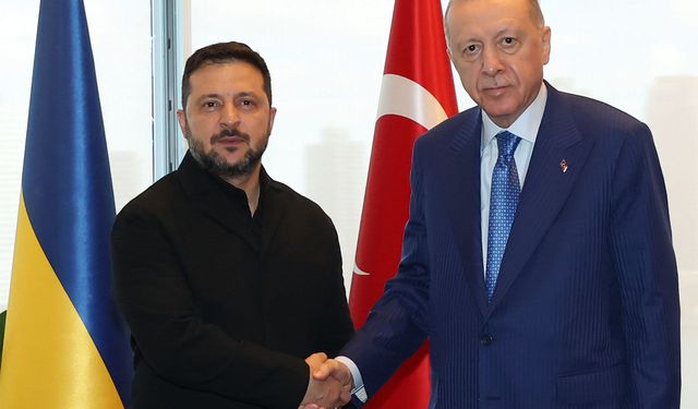 Cumhurbaşkanı Erdoğan, Ukrayna Devlet Başkanı Zelenskiy ile görüştü