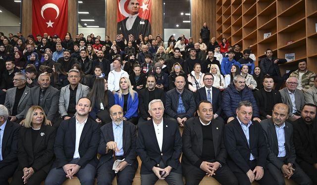 ABB Başkanı Yavaş yüzme havuzu açılışında konuştu: