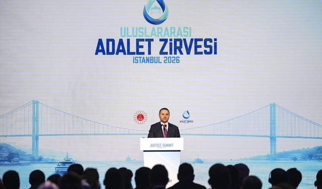 Adalet Bakanı Gürlek, Uluslararası Adalet Zirvesi'nin açılışında konuştu: