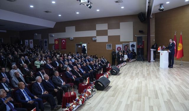 AK Parti Genel Başkan Yardımcısı Zorlu, 'Türkiye-Kırgızistan Dostluk, Kardeşlik ve İşbirliği Konferansı'na katıldı: