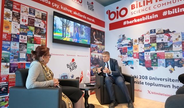 Burdur Mehmet Akif Ersoy Üniversitesi Rektörü Dalgar, YÖK Bilim Kafe'ye konuk oldu
