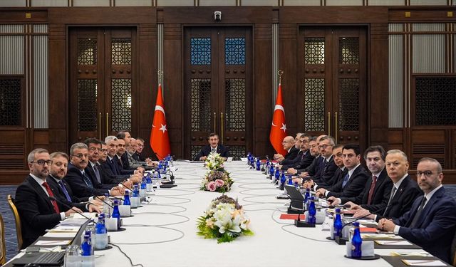 Ekonomi Koordinasyon Kurulu, Cumhurbaşkanı Yardımcısı Yılmaz başkanlığında toplandı