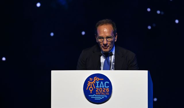 İtalya'nın Ankara Büyükelçisi Giuseppe Manzo, IAC 2026'nın açılışında konuştu: