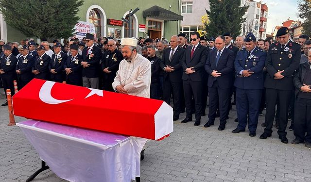 Kıbrıs gazisi Mehmet Şener, Kütahya'da son yolculuğuna uğurlandı