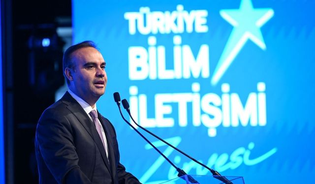 Sanayi ve Teknoloji Bakanı Kacır, Türkiye Bilim İletişimi Zirvesi'nde konuştu: