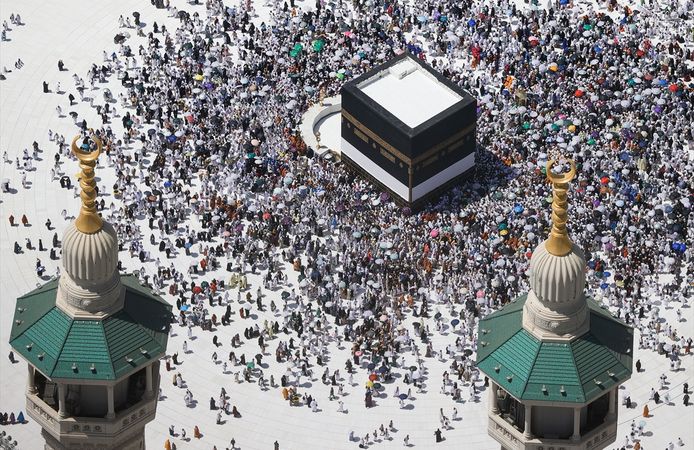 Kabe, 601 metrelik Kraliyet Saat Kulesi'nden görüntülendi
