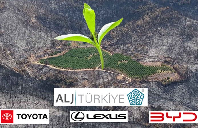 ALJ Türkiye'den dev ağaçlandırma seferberliği