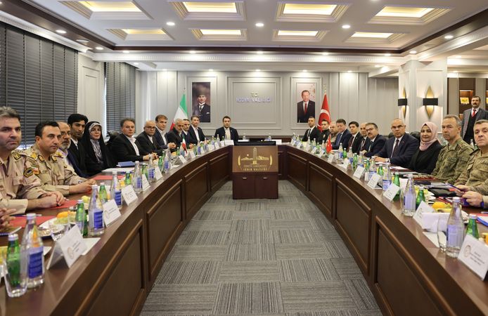 Iğdır'da, Türkiye-İran 98. Alt Güvenlik Toplantısı yapıldı