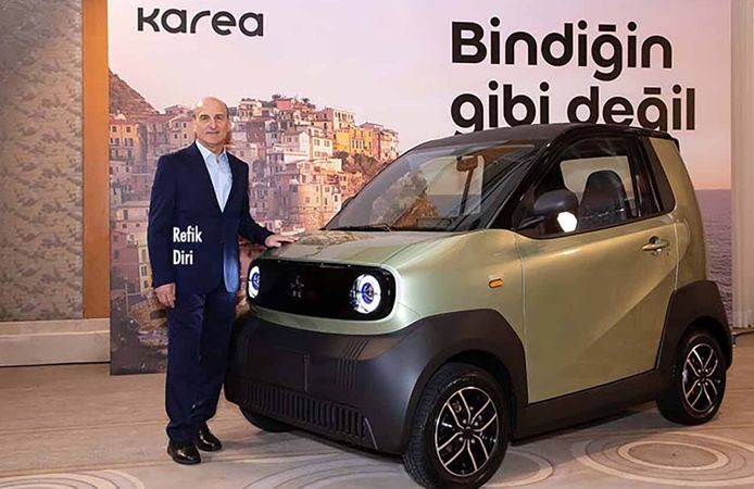 Karea, yerli elektrikli ilk modeli Fit’i tanıttı