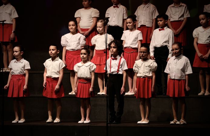 Samsun Devlet Opera ve Balesinin 'Çocuk Korosu' konser verdi