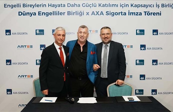 AXA Sigorta, sektörde kapsayıcılığı güçlendirecek yeni bir değerler ortaklığına imza attı