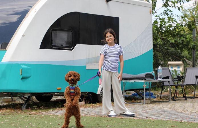Karavan tutkunlarının bayram tatili rotası Antalya oldu
