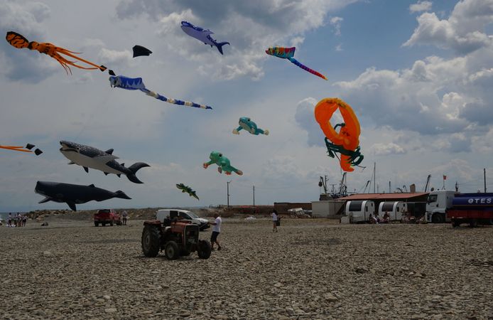 Tekirdağ'da 4. Trakya Uçurtma Festivali başladı