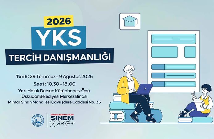 Üsküdar Belediyesinden üniversite adaylarına YKS tercih danışmanlığı