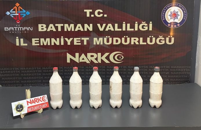 Batman'da aracın yakıt deposunda 5 kilo 200 gram sentetik uyuşturucu ele geçirildi