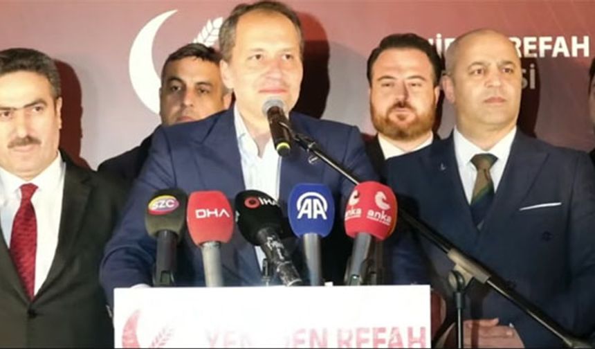 Erbakan: Türkiye''nin üçüncü partisi olduk