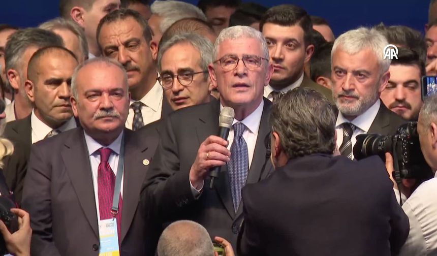 İYİ Parti Genel Başkanlığına Müsavat Dervişoğlu seçildi