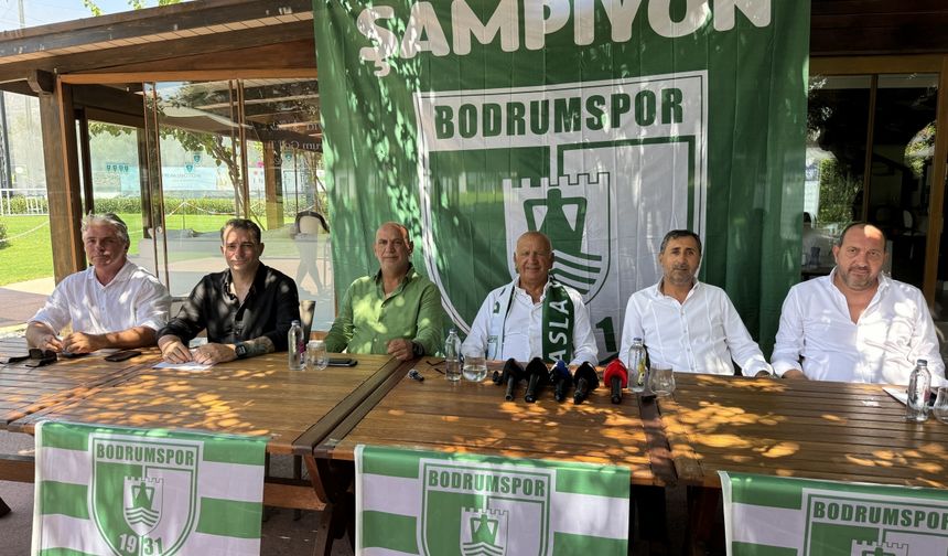Bodrum FK Başkanı Fikret Öztürk takımdaki son gelişmeleri değerlendirdi: