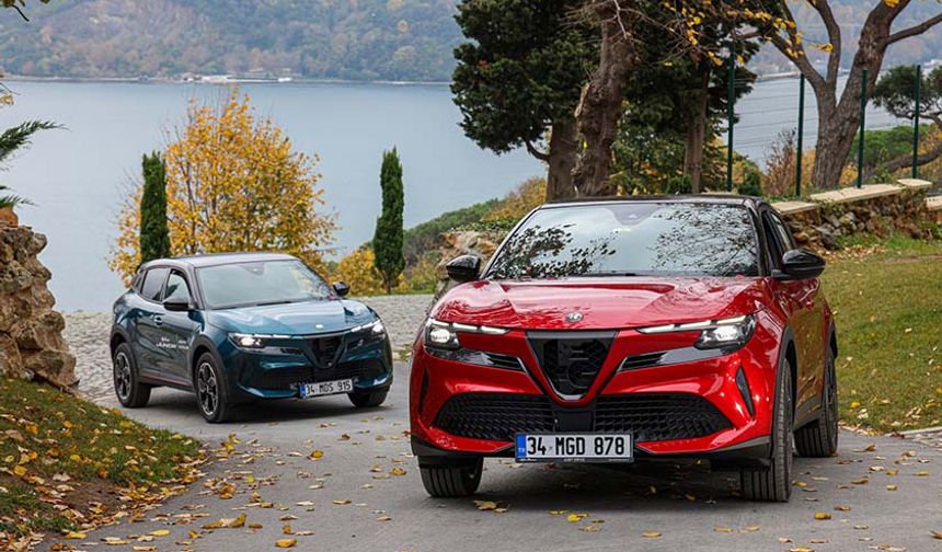 Elektrikli Alfa Romeo Junior Türkiye yollarında