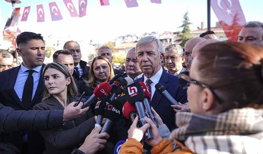 ABB Başkanı Yavaş'tan istinafın CHP kurultay davası kararına ilişkin açıklama: