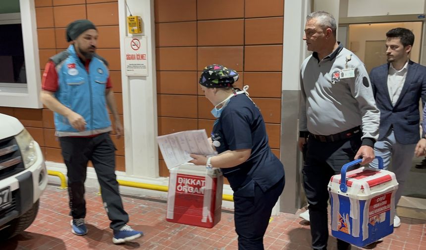 Beyin ölümü gerçekleşen kişinin organları 5 hastaya umut oldu