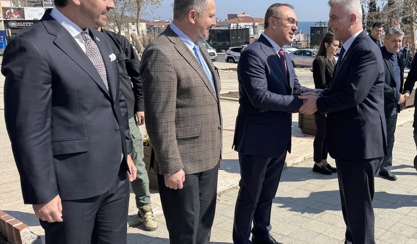 Ticaret Bakanı Bolat, Tekirdağ'da ziyaretlerde bulundu