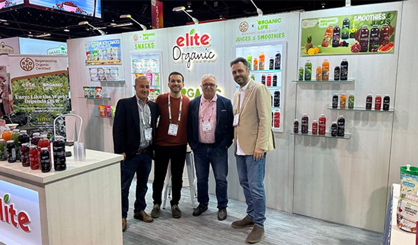 Elite Naturel, ABD’deki Prestijli Organik Gıda Fuarında Büyük İlgi Gördü