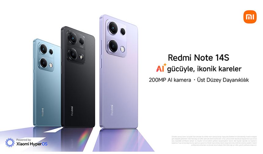 Xiaomi, Redmi Note 14S’i Türkiye'de Satışa Sunuyor